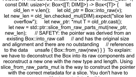 How to flatten boxed slice of arrays