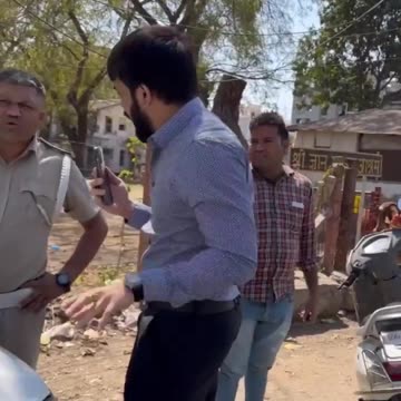 police fining the public for vehicle insurance, and when asked about theirs they left the place