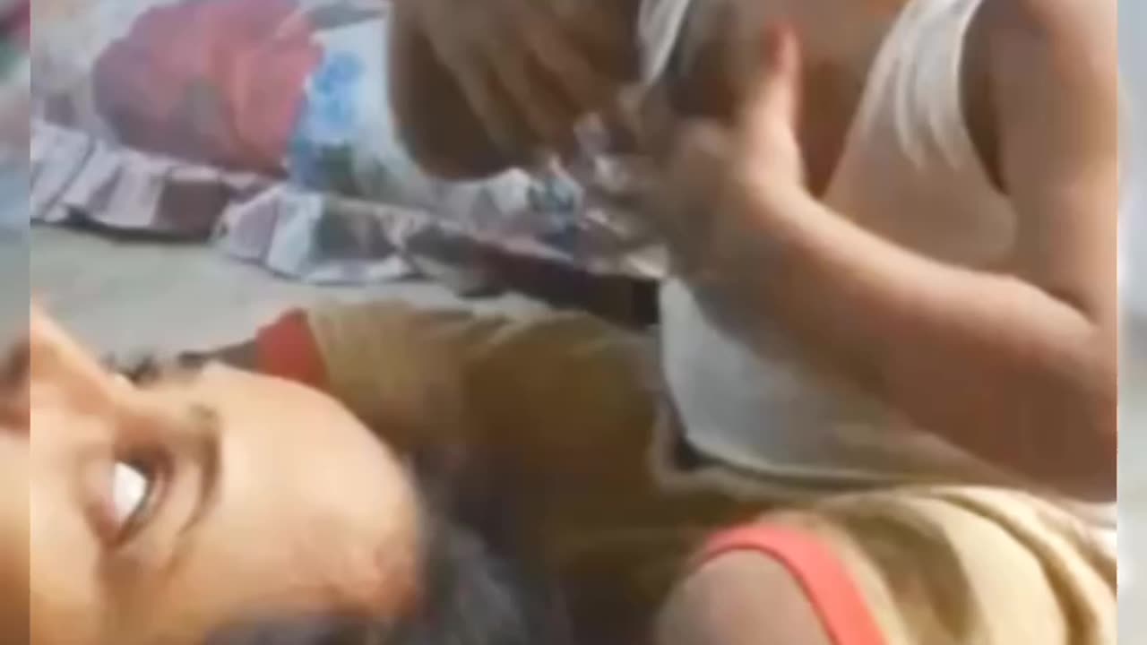 Adorable Kid's Hilarious Desi Threading Debut! 😂👦✂️