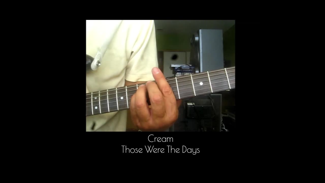 Those Were The Days ~ Cream ~ a Creme de la Creme Lesson.