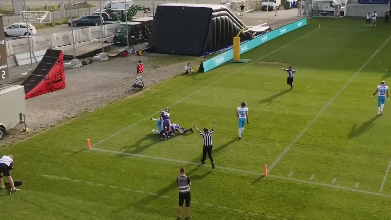European League: Panthers Wroclaw @ Vienna Vikings - Highlights - Week 6