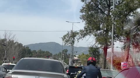 Driving Around Islamabad Pakistan
