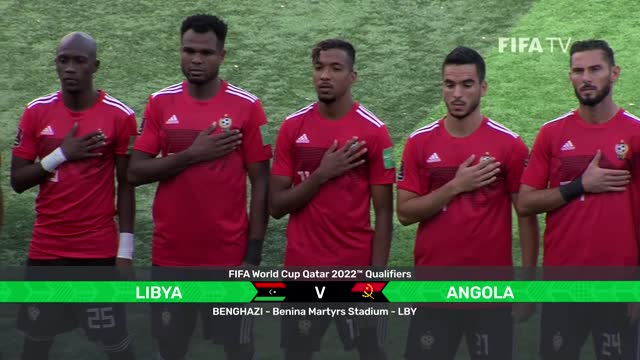 Libya v Angola FIFA World Cup Qatar 2022 Qualifier Match Highlights