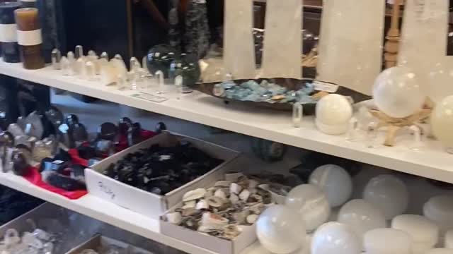 Where I bought my latest crystal rock!