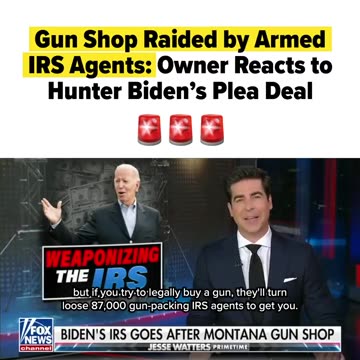 Great Falls, Montana Gun Shop Owner Speaks About the IRS Raid on His Gun Shop