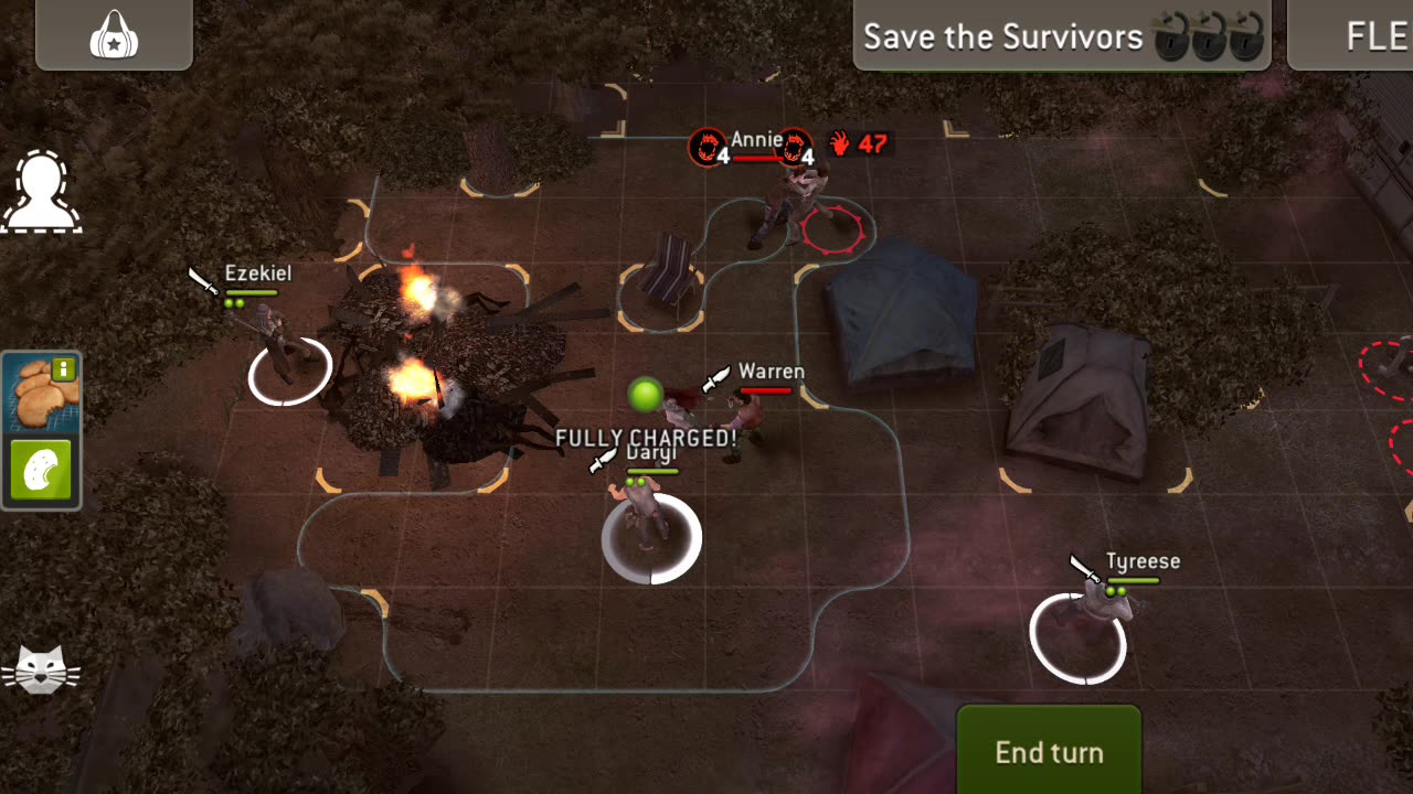 The Walking Dead No Man's Land Campsite Round 51