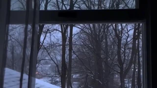 I can't say why, but I especially like the atmosphere in snowy days