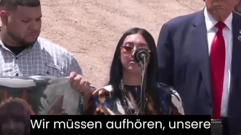 Trump visited the Southern Border - Her name was Jocelyn Nungaray (German Subtitles)