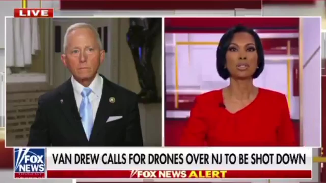 NJ drones from Iran? Congressman Jeff Van Drew. Military complex wants war with Iran