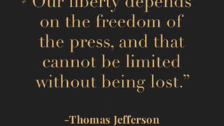 Our liberty depends on the freedom of the press