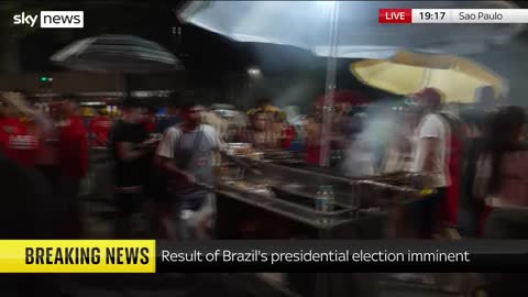 Lula supporters jubilant in Sao Paulo as they smell victory