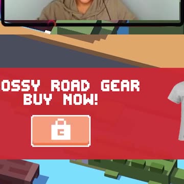 Playing Crossy Road Drunk Trailer