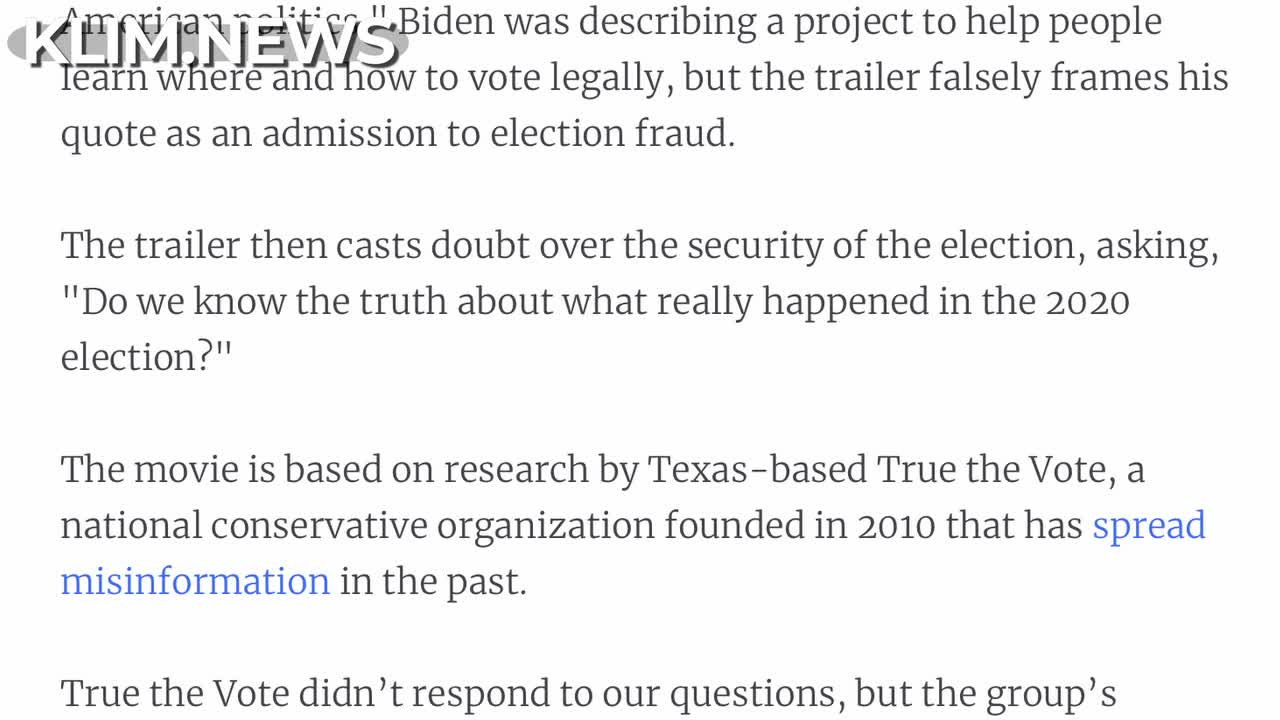 Deceptive Media Hides Or Twists the Truth