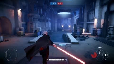 Battlefront 2 Count Dooku vs 3 heros
