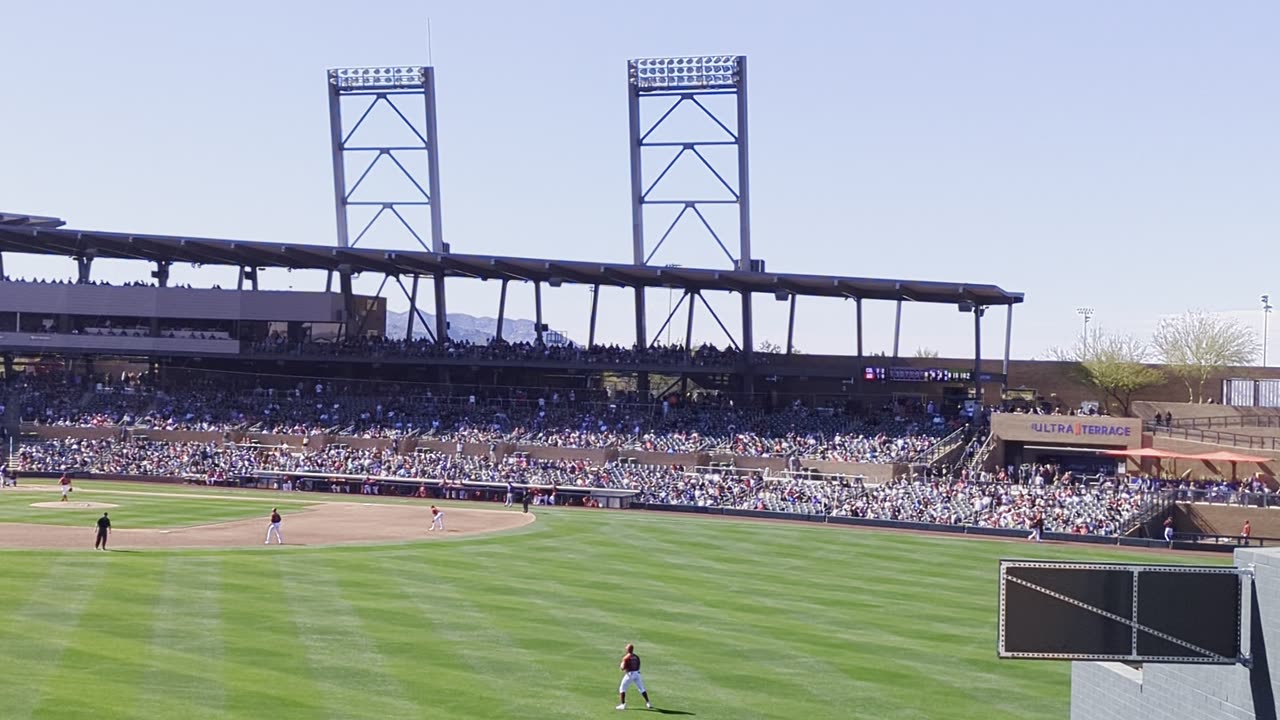 Got paid to go to a Diamondbacks spring training game