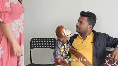 Funny monkey
