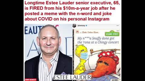 John Demsey Estee Lauder Senior Executive Fired From His $10 Million Dollar Job After Posting This!