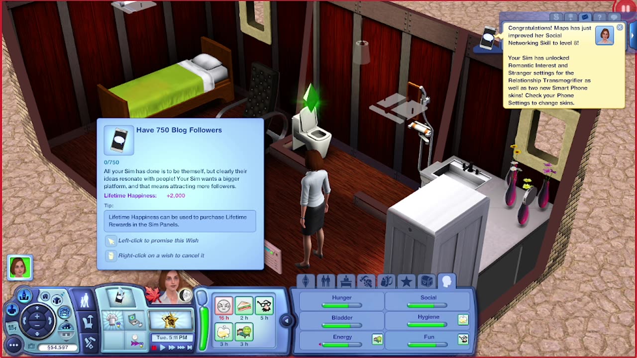 The Sims 3, Mappie 12