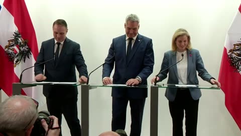 Pressekonferenz Koalitionsverhandlungen