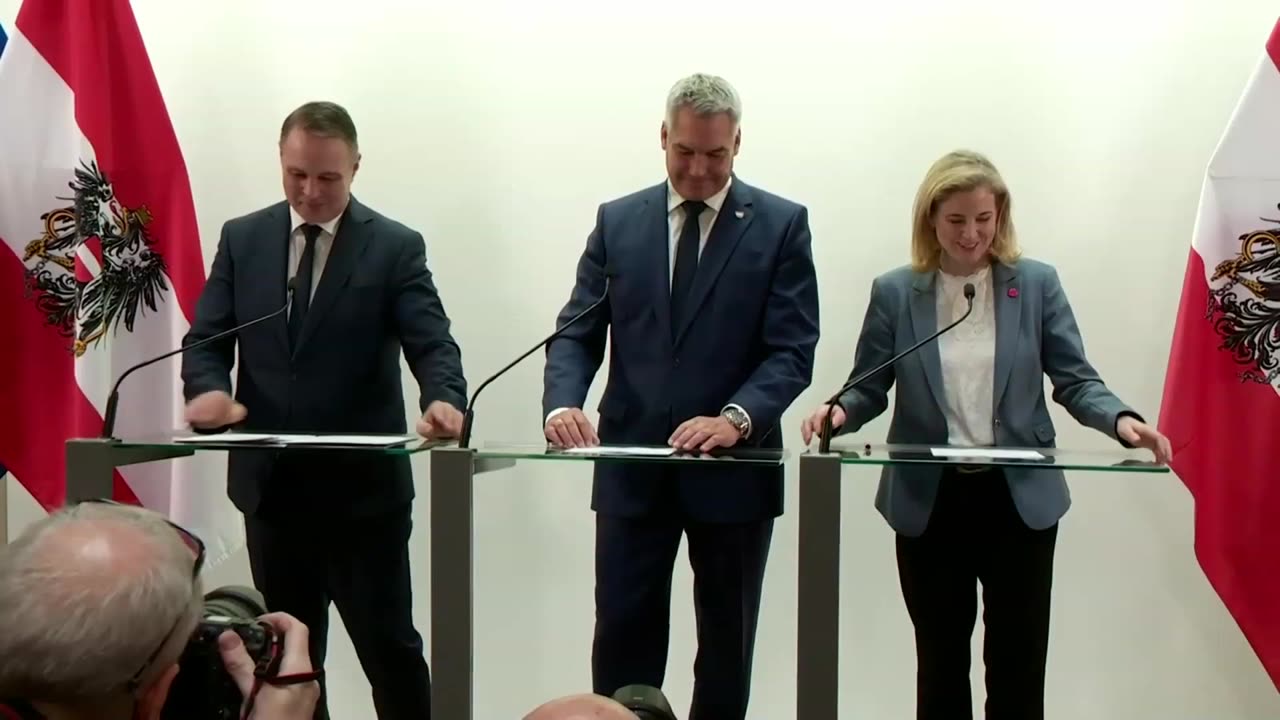 Pressekonferenz Koalitionsverhandlungen