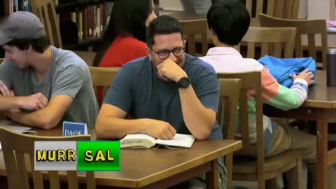 SAL VS MURR IN LIBRARY 😂.