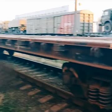 Train full of trucks, other supplies in Crimea - Dec