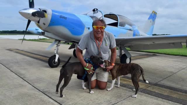 A former military pilot has gone to the dogs # bekind # animals