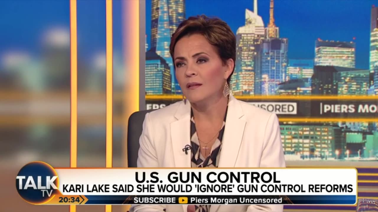 Piers Morgan Attacks 2nd Amendment Rights; Kari Lake Hands Him His Ass