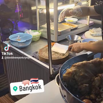 Pork Leg Bangkok Thailand South East Asia
