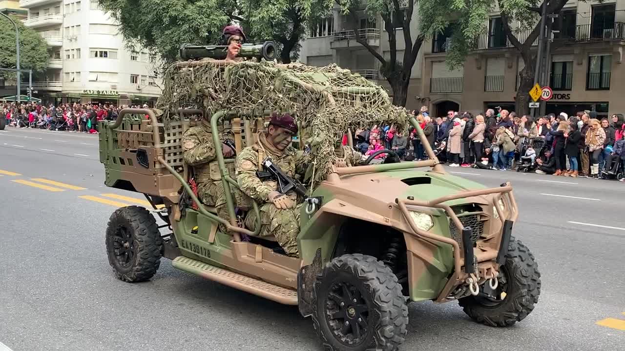 Argentine Military Parade 2019 Dia de la independencia 9 de Julio 4K HD 10