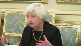 Janet Yellen meets with Zelenskyy in Ukraine