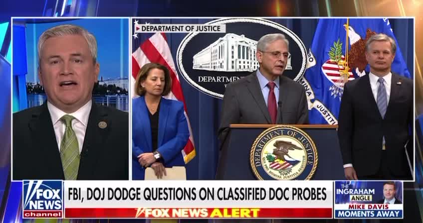 James Comer: National Archives Will Sit Down with the Committee - FBI, DOJ Dodge Questions