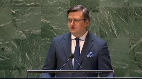 Ukrainian Foreign Minister Addresses United Nations As Russia Continues Invasion