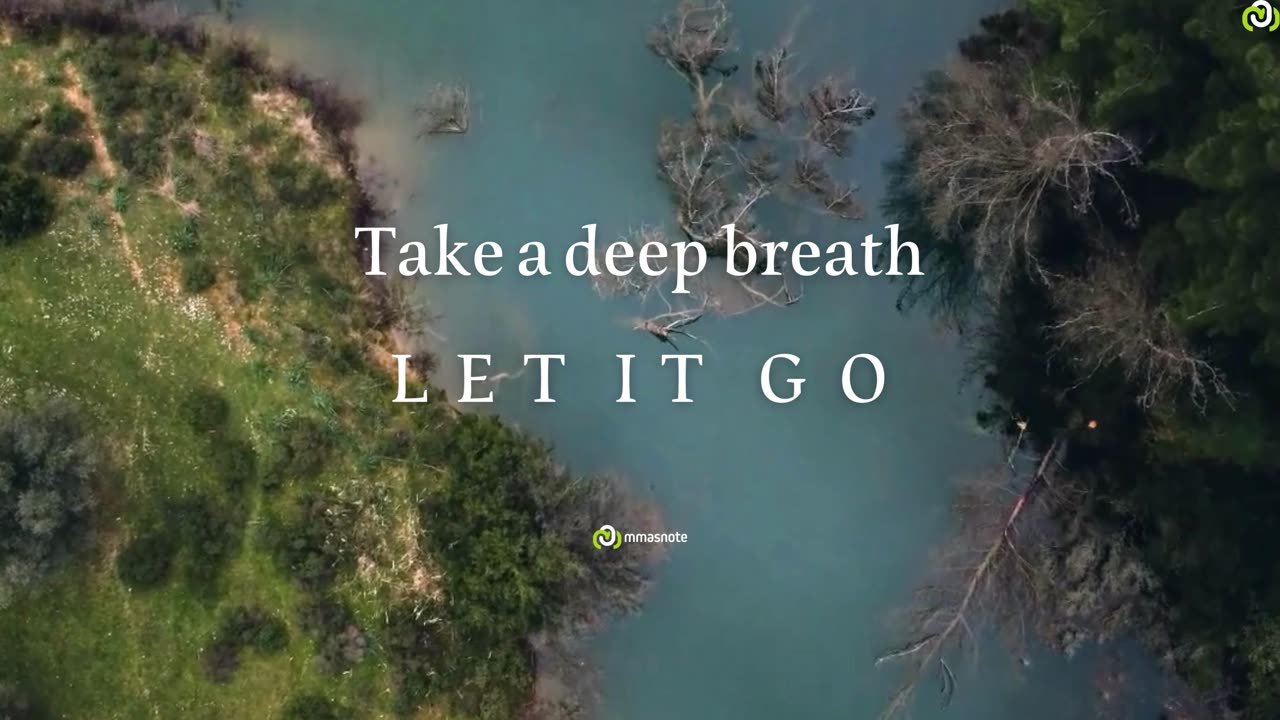 Take a deep breath LET IT GO | mmasnote