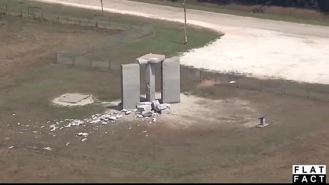 Georgia Guidestones damaged by explosion 6 July 2022