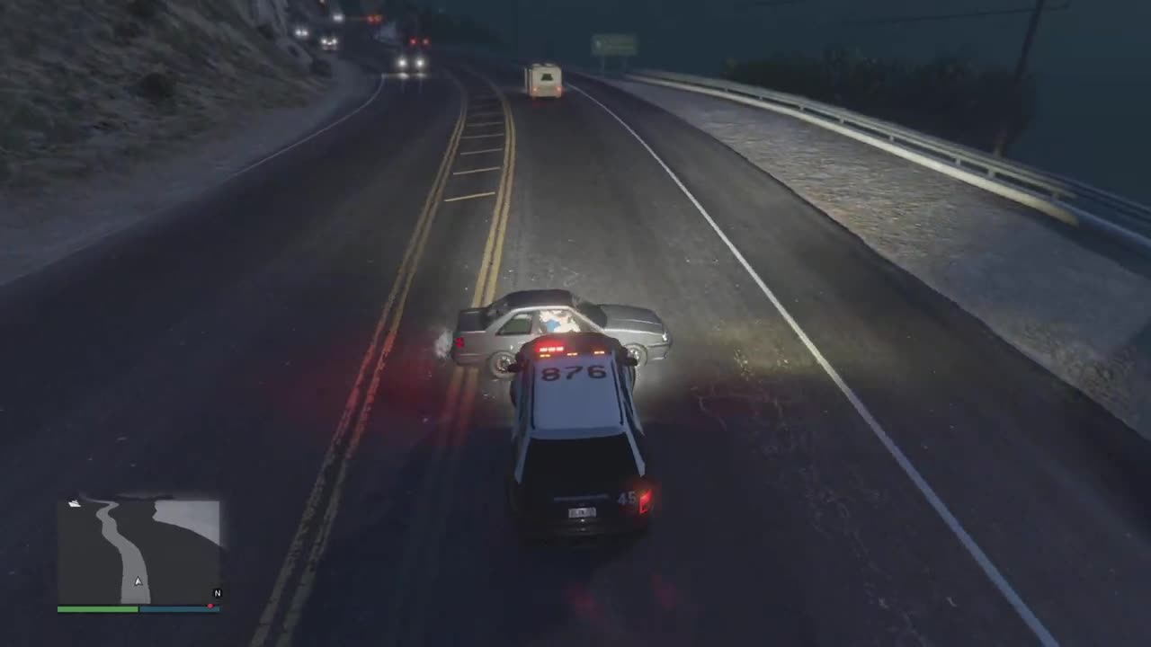 Grand Theft Auto V Police Pursuit 10-17-24