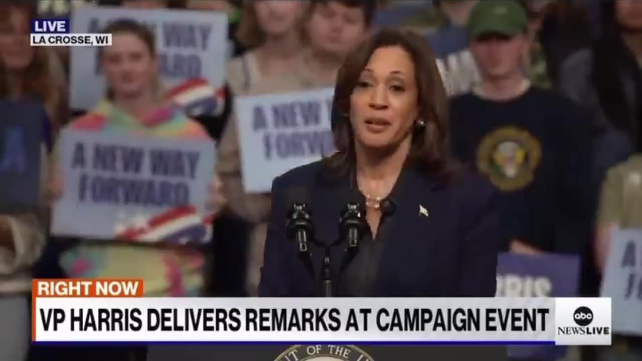 Rally Goer, "Jesus is Lord." Kamala Harris, "You Are at the WRONG Rally."