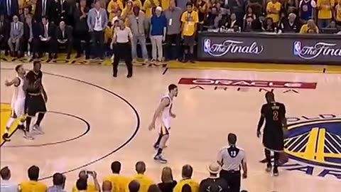 Kyrie Irving hitting NBA winner on Stephen curry