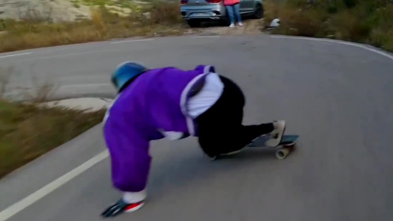 Downhill Skateboarding Champion 2023