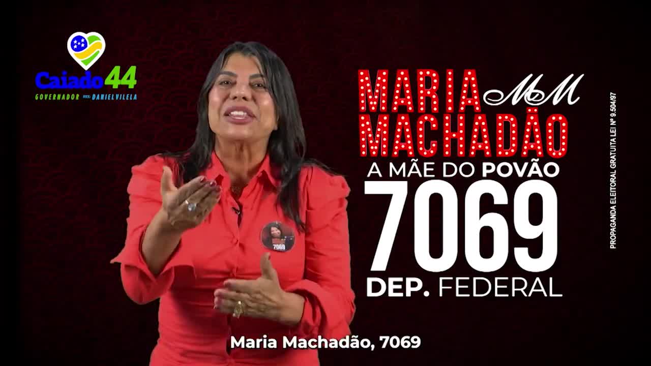 Maria Machadão - 7069 #MaedoPovao