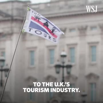 A popular item at gift shops near Buckingham Palace is a King Charles III toy