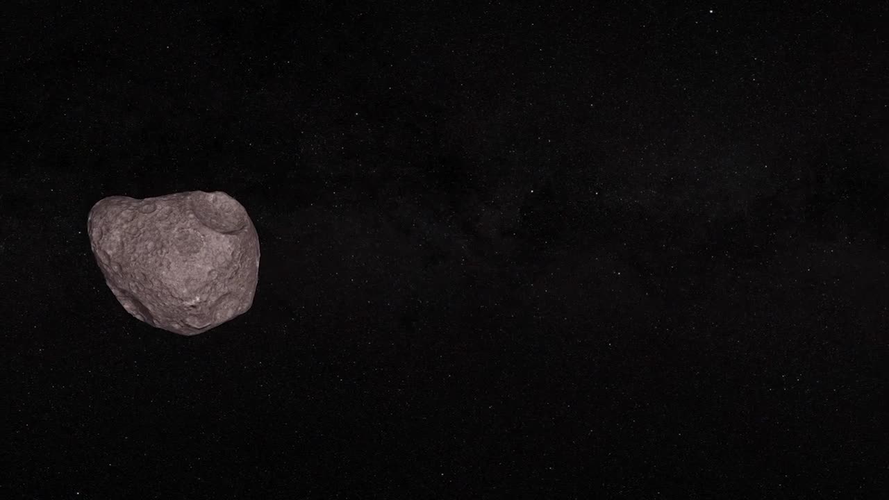 NASA's Lucy Mission Flyby of Asteroid Dinkinesh