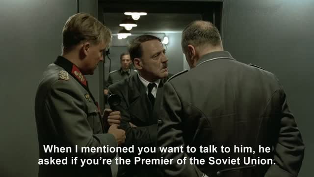 Come on man! I'm serious, Hitler phones Bi-den