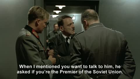 Come on man! I'm serious, Hitler phones Bi-den