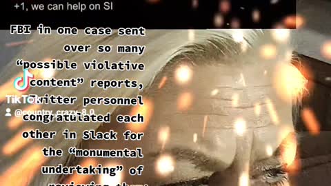 Twitter files prove the FBI was in on it weekly