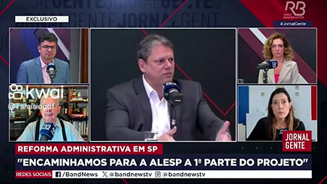 Governor Tarcisio talks about administrative reform in the State of SP