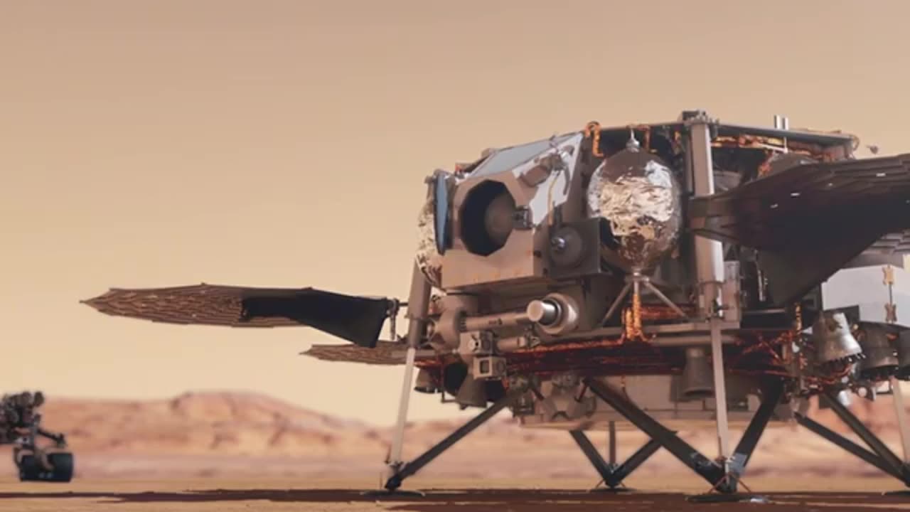 Robots team up to bring MARS Sample