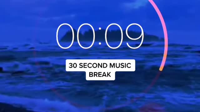 30 second music break!