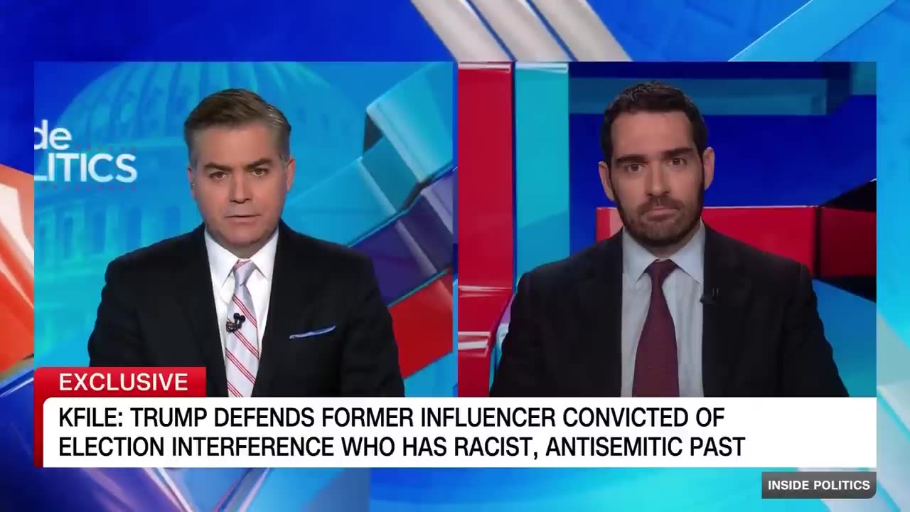 Trump defends former influencer convicted of election interference who has racist, antisemitic past