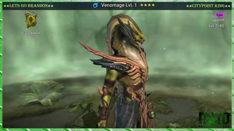 Raid Shadow Legends - Venomage - Classic Skin